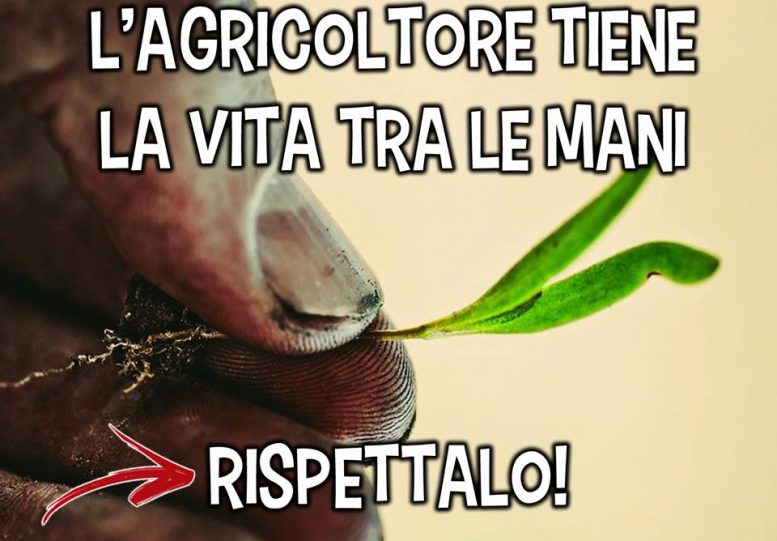 L Agricoltore Tiene La Vita Tra Le Mani Noi Siamo Agricoltura